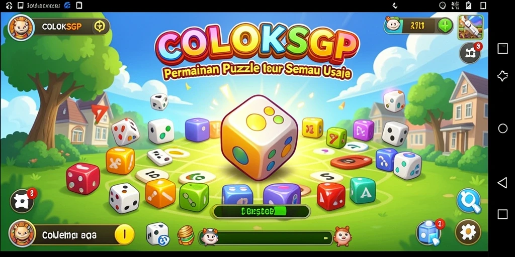 Tampilan gameplay <strong>COLOKSGP</strong> yang menantang dan menarik.