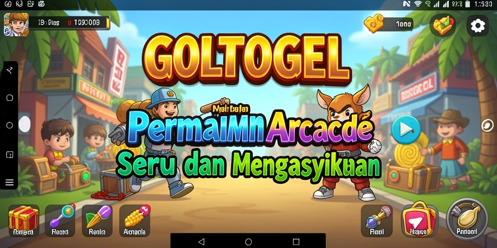 Tampilan gameplay GOLTOGEL yang menarik dan penuh tantangan.