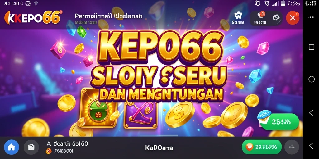 Tampilan gameplay yang menegangkan dan mengasyikkan di KEPO66.