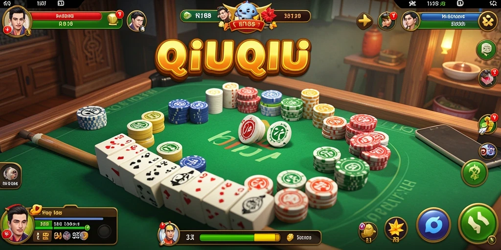 Gameplay seru QiuQiu di RI188 dengan tampilan yang menarik.